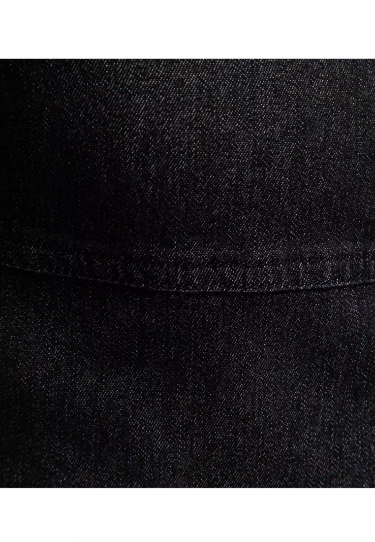 Slim Long Sleeve Denim Shirt AX6036