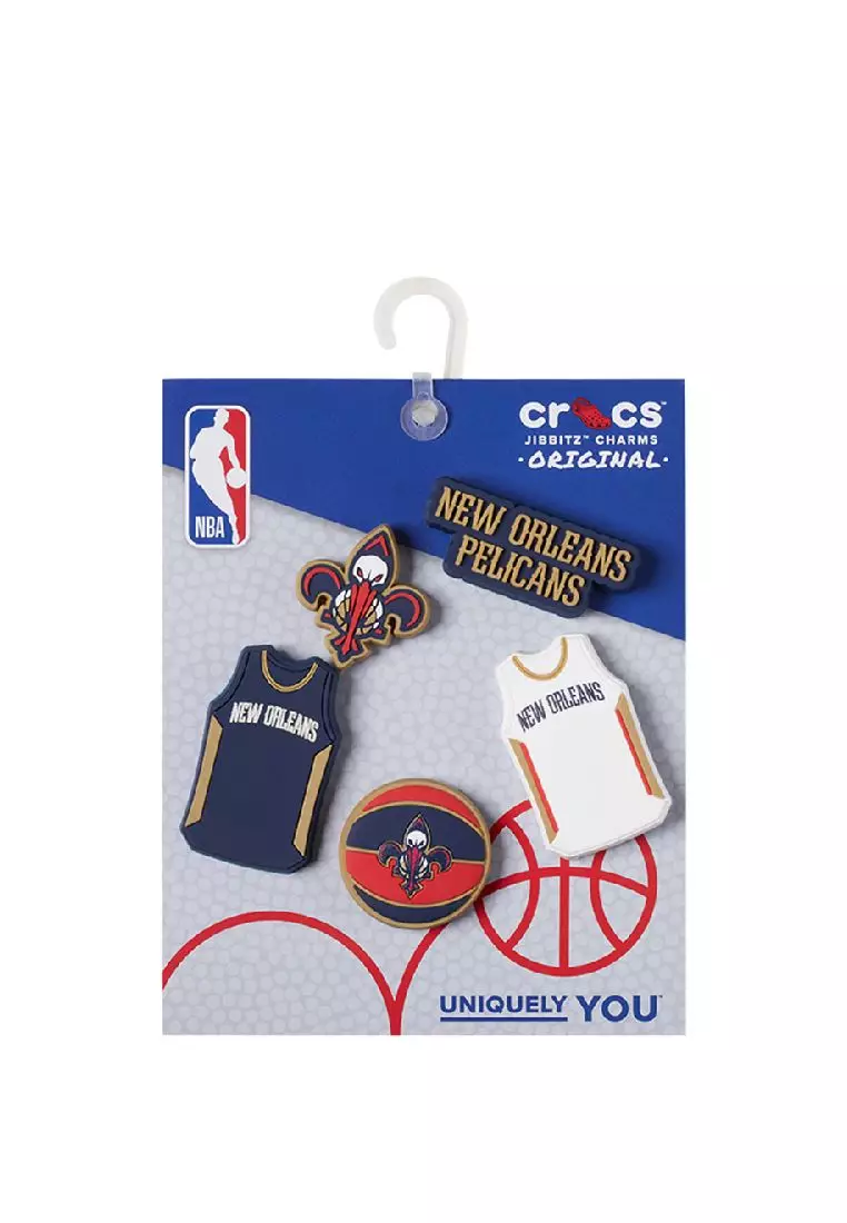 Buy Crocs Jibbitz Charm Nba New Orleans Pelicans Pack 2024 Online ZALORA Philippines