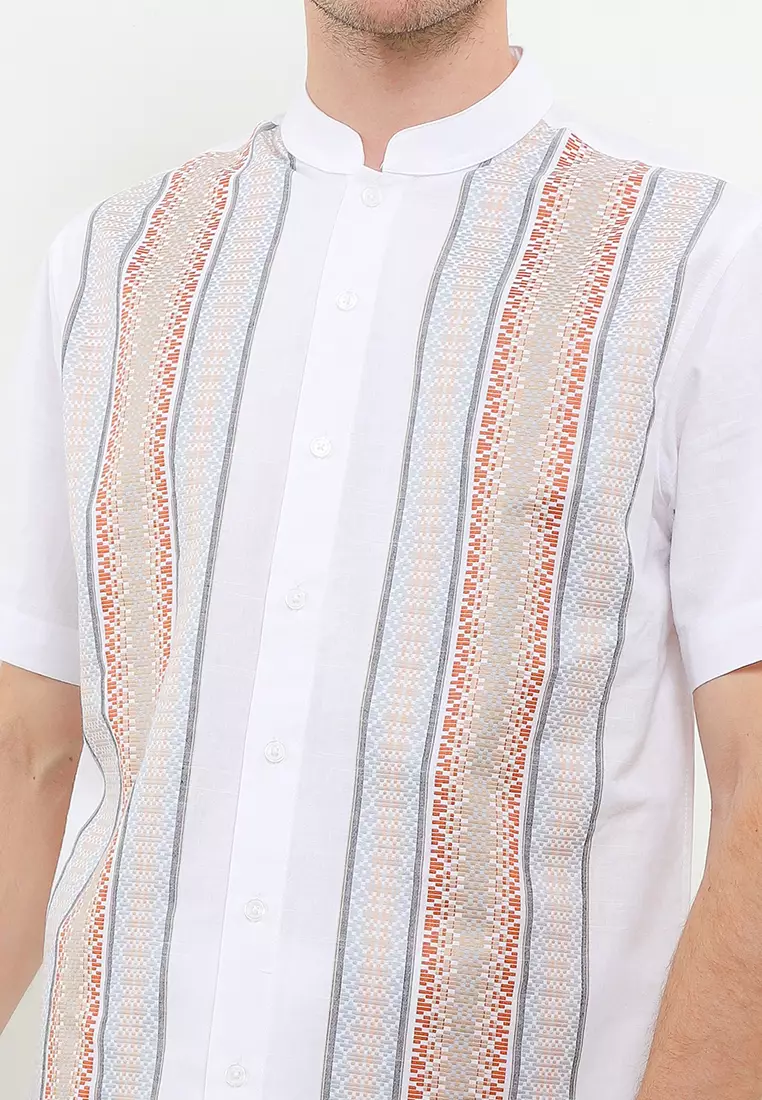 Rustling Leaf Short Baju Koko