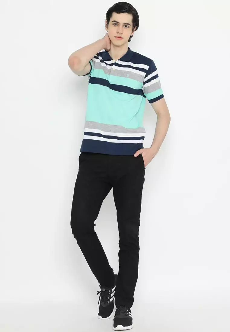 MATSUDA Kaos Polo Shirt Pria Kerah Niigata