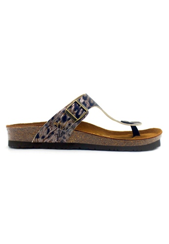 SoleSimple multi Rome - Leopard Bronze Sandals & Flip Flops D942ASHAADFF8EGS_1