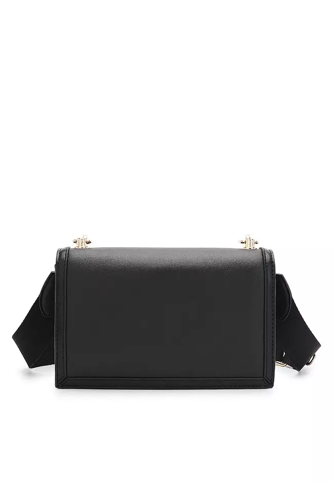 Buy Swiss Polo Flap Shoulder Bag / Sling Bag / Crossbody Bag - Black ...
