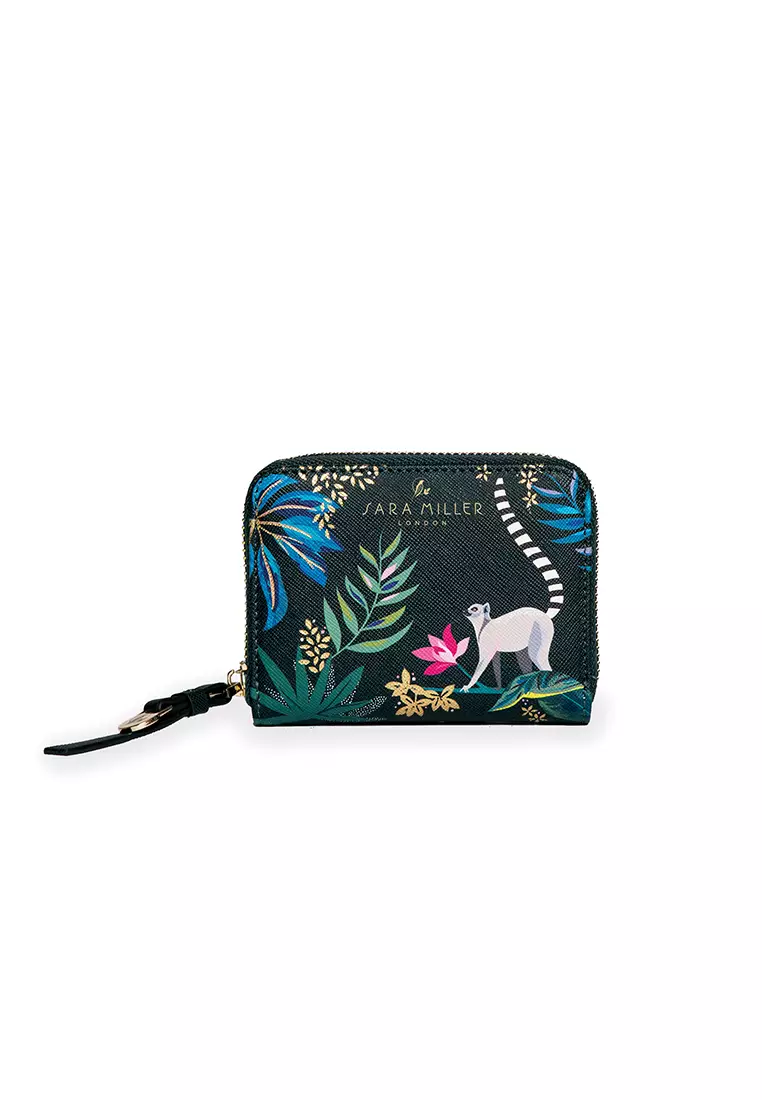 Buy Sara Miller Sara Miller Small Zip Purse Lemur SMP1007 004