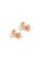 TOMEI TOMEI Three Leaves Clover Earrings, Rose Gold 750 (WQ12-DS) AC9ACACAE242AAGS_3