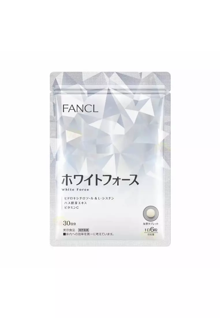 FANCL  -無添加亮白營養素美白丸 - 30日分 180粒