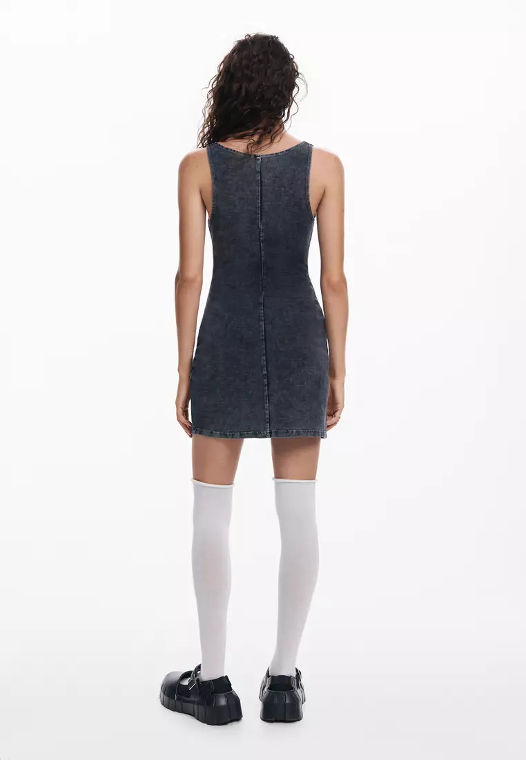 Desigual Vestidos Elegantes Desigual Vest_Dudas 5000 Vestido, Azul