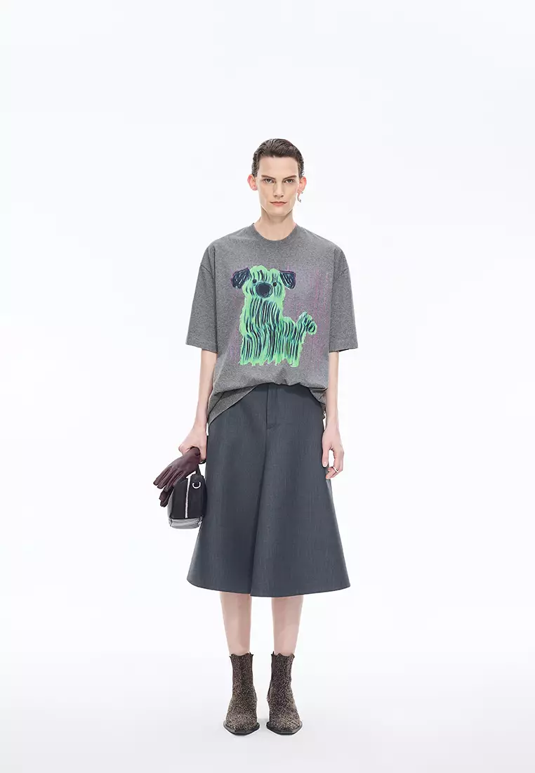 Buy Jnby Cotton Animal Loose Short Sleeve T-shirt 2026 Online ZALORA