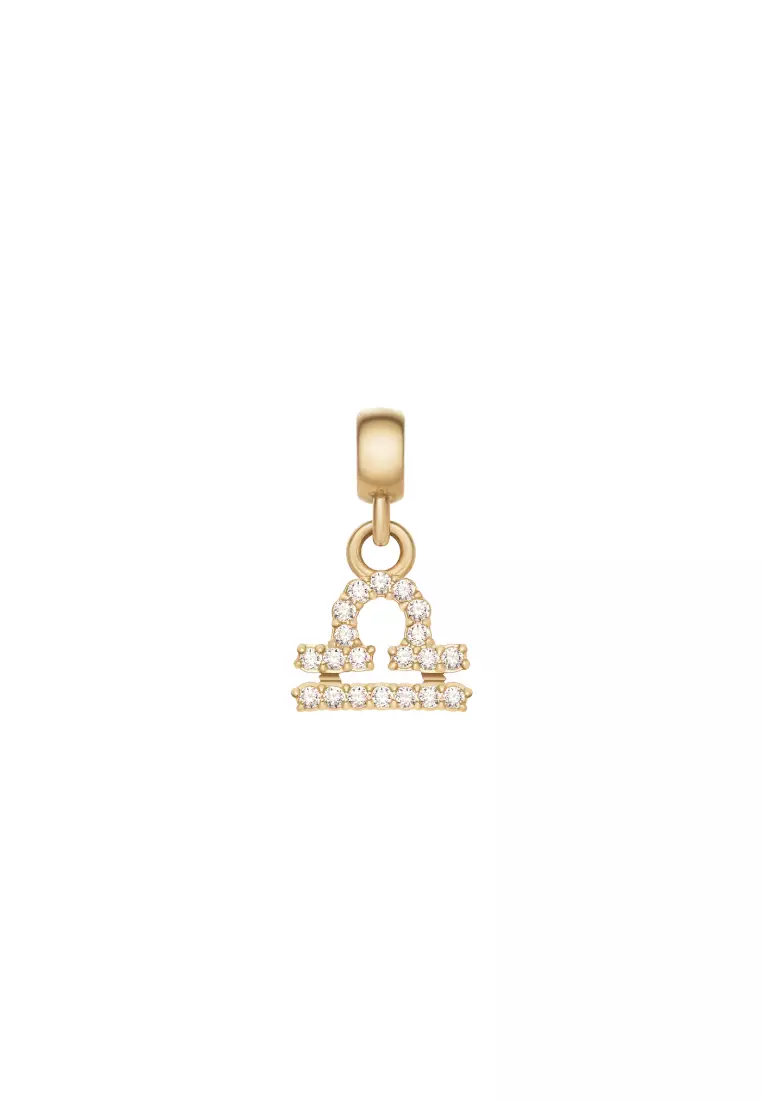 Charm Zodiac Sign Gold - Libra