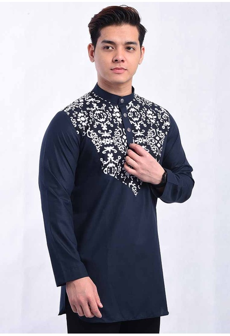 Baju Batik  Lelaki Slim  Fit  Kumpulan Model Kemeja