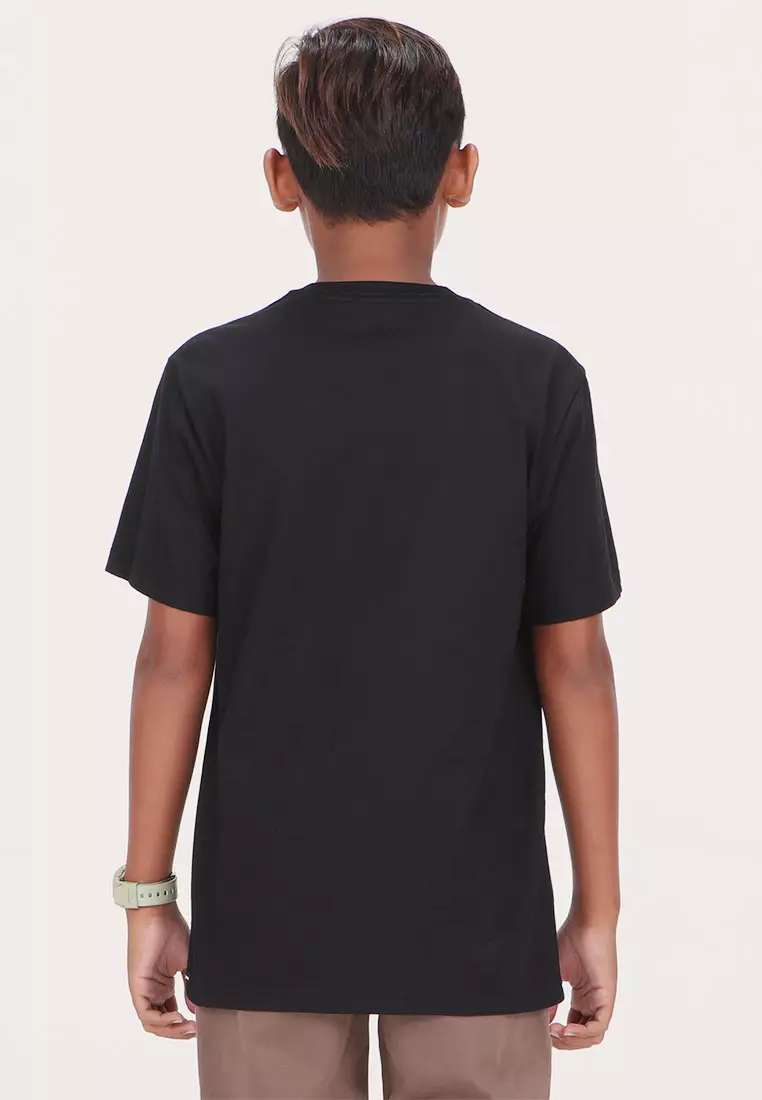 YRG CIRCLEMESS SHORT SLEEVE TEE BLACK