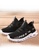 Twenty Eight Shoes black VANSA Comfortable Knitted Sneaker VSK-T906 928D5KSE245A08GS_4