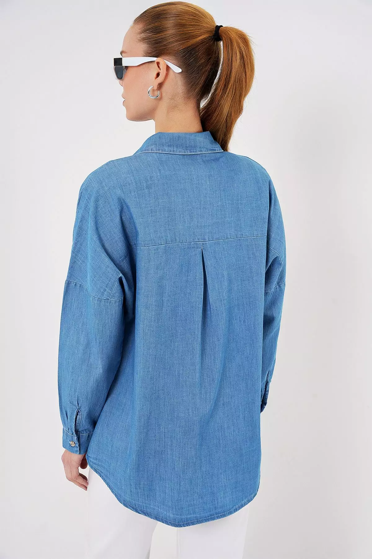 Oversize Denim Shirt