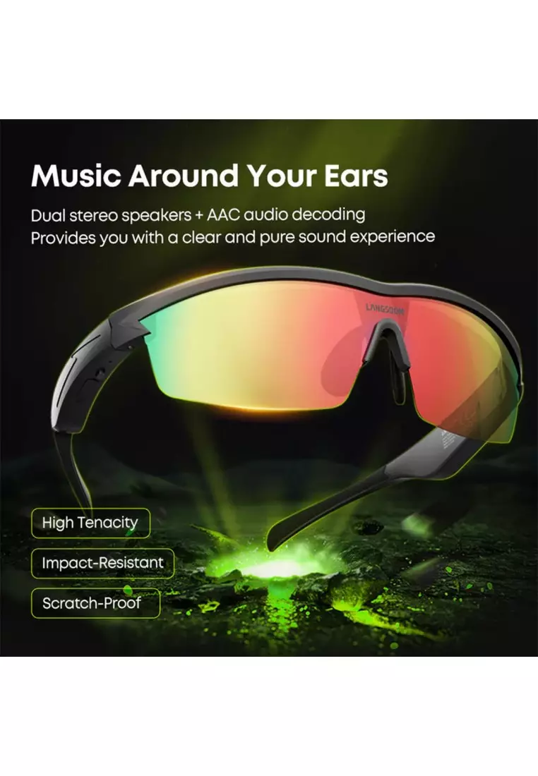 AirNova 定向傳音跑步眼鏡 - 紅