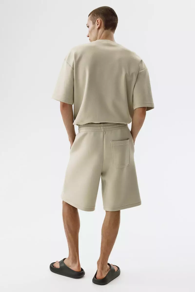 Relaxed Fit Scuba shorts