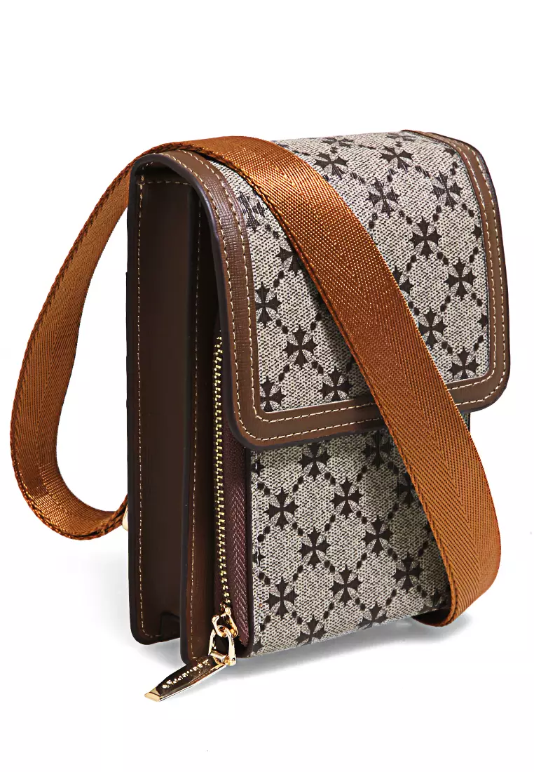 Tas Selempang Wanita Sling Bag Elegant Design Many Pocket Material Leather ORIGINAL