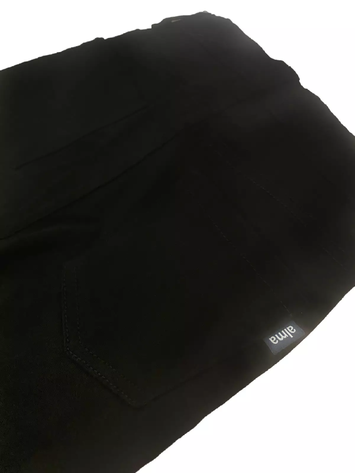 Alma Kids Celana Panjang Slim Fit anak warna hitam