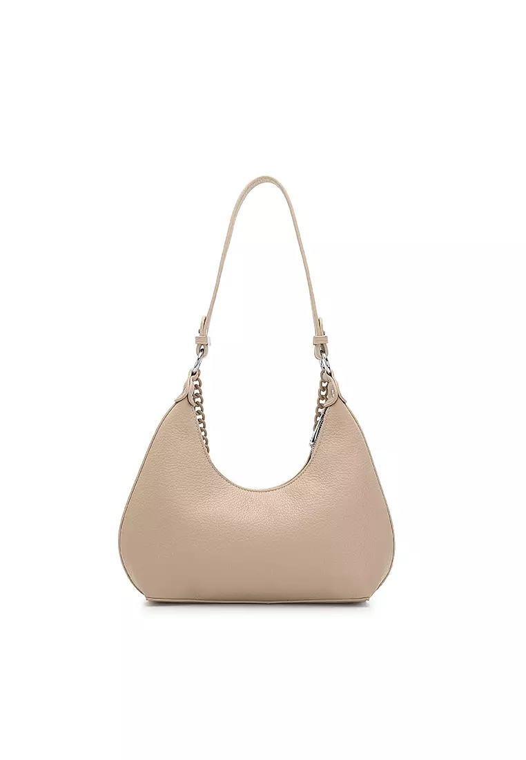 Women's Top Handle Bag / Sling Bag / Crossbody Bag / Shoulder Bag (手拿袋 / 斜孭袋 / 單肩包) - 棕色