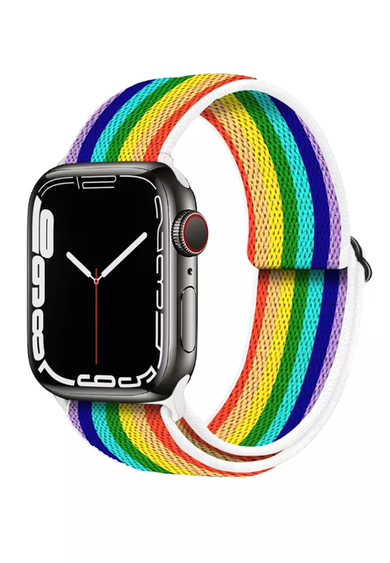 Rainbow apple watch band 38mm sale