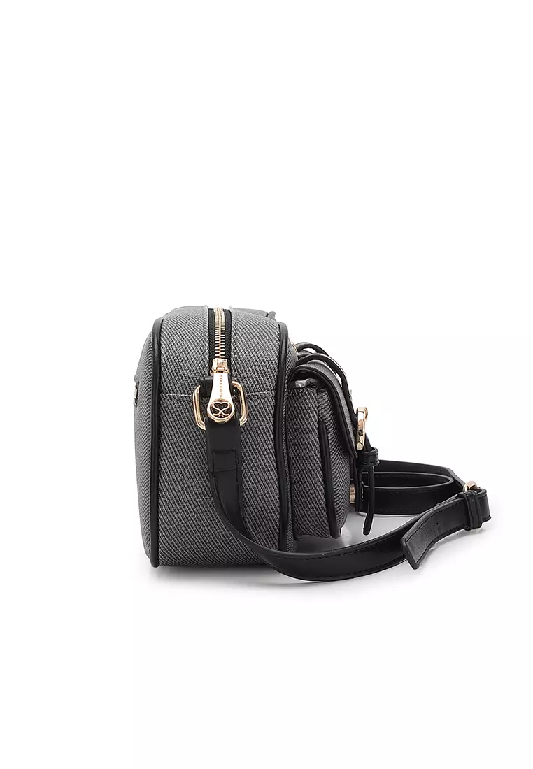 Women's Sling Bag / Crossbody Bag / Shoulder Bag - Black