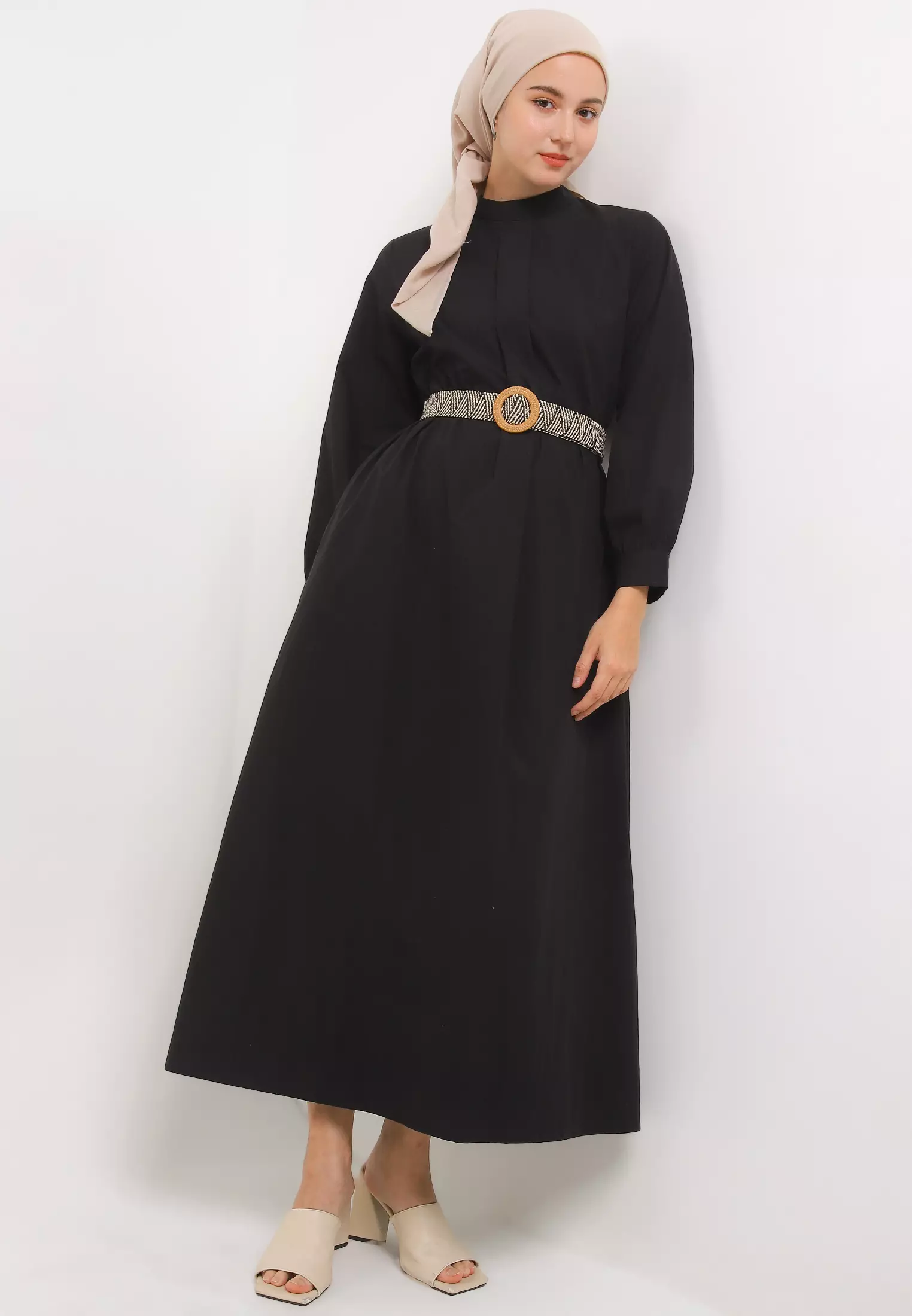 MFMW Elraya Dress Gamis Black