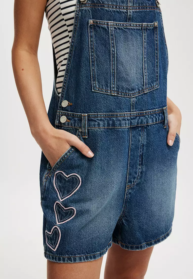 Short Denim Overall