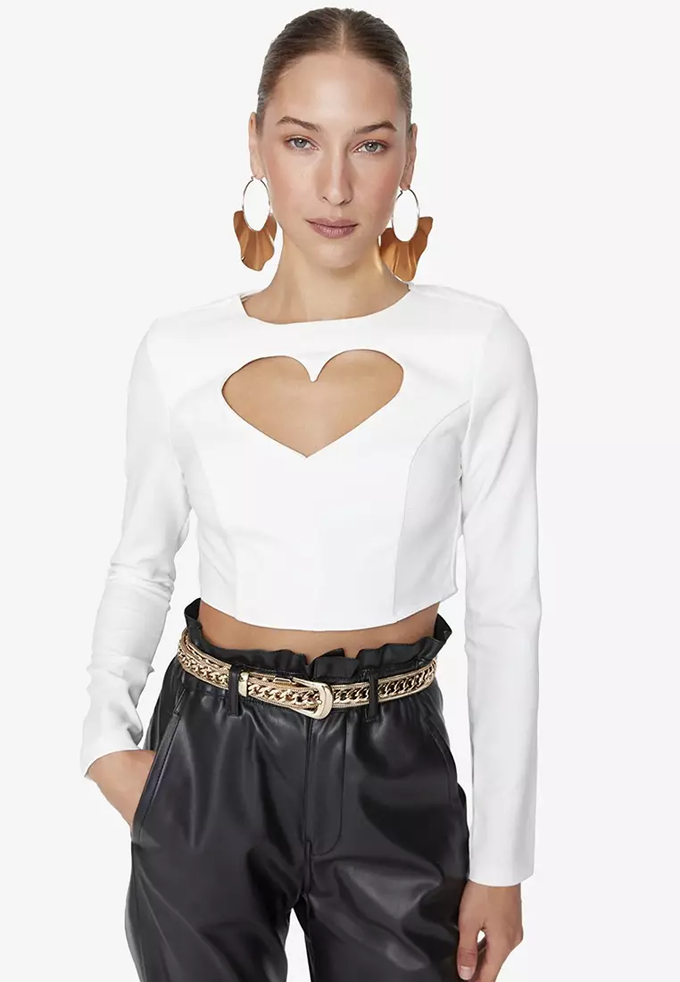 Cut out blouses hotsell