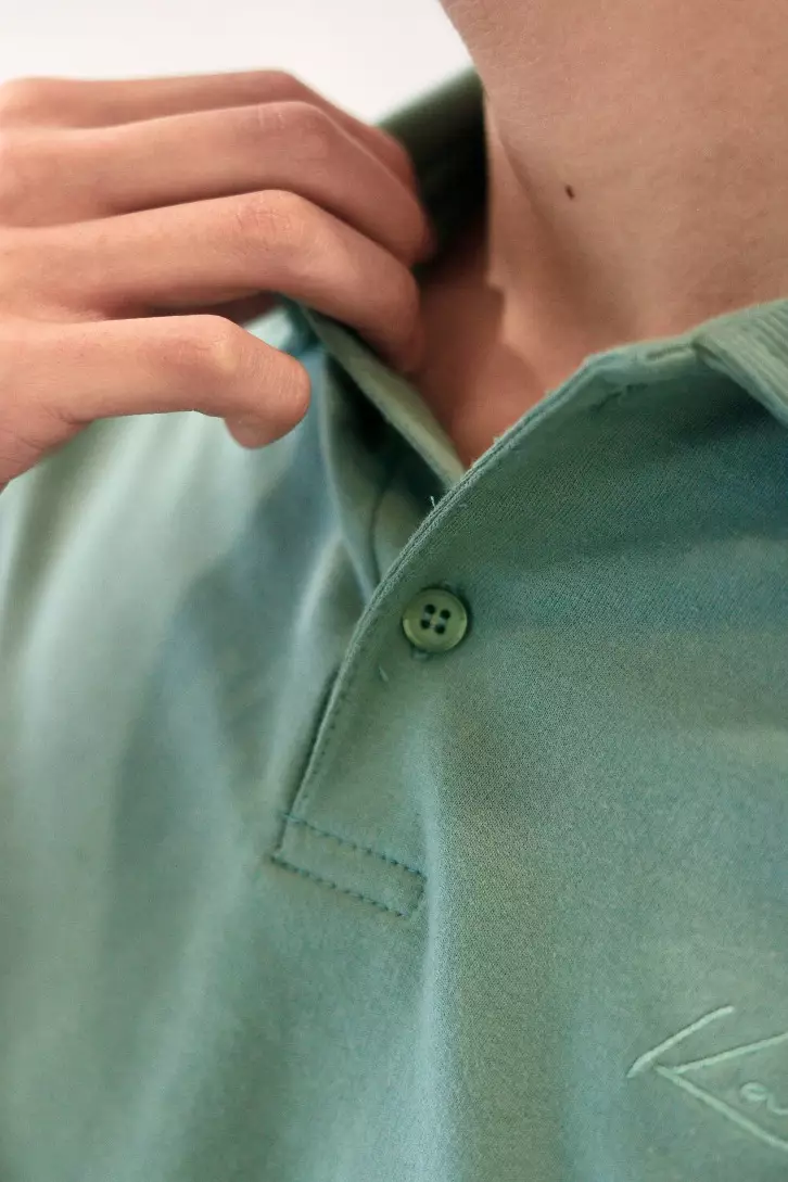 Kale HUGO Mineral Green / Polo Shirt Lengan Pendek Pria