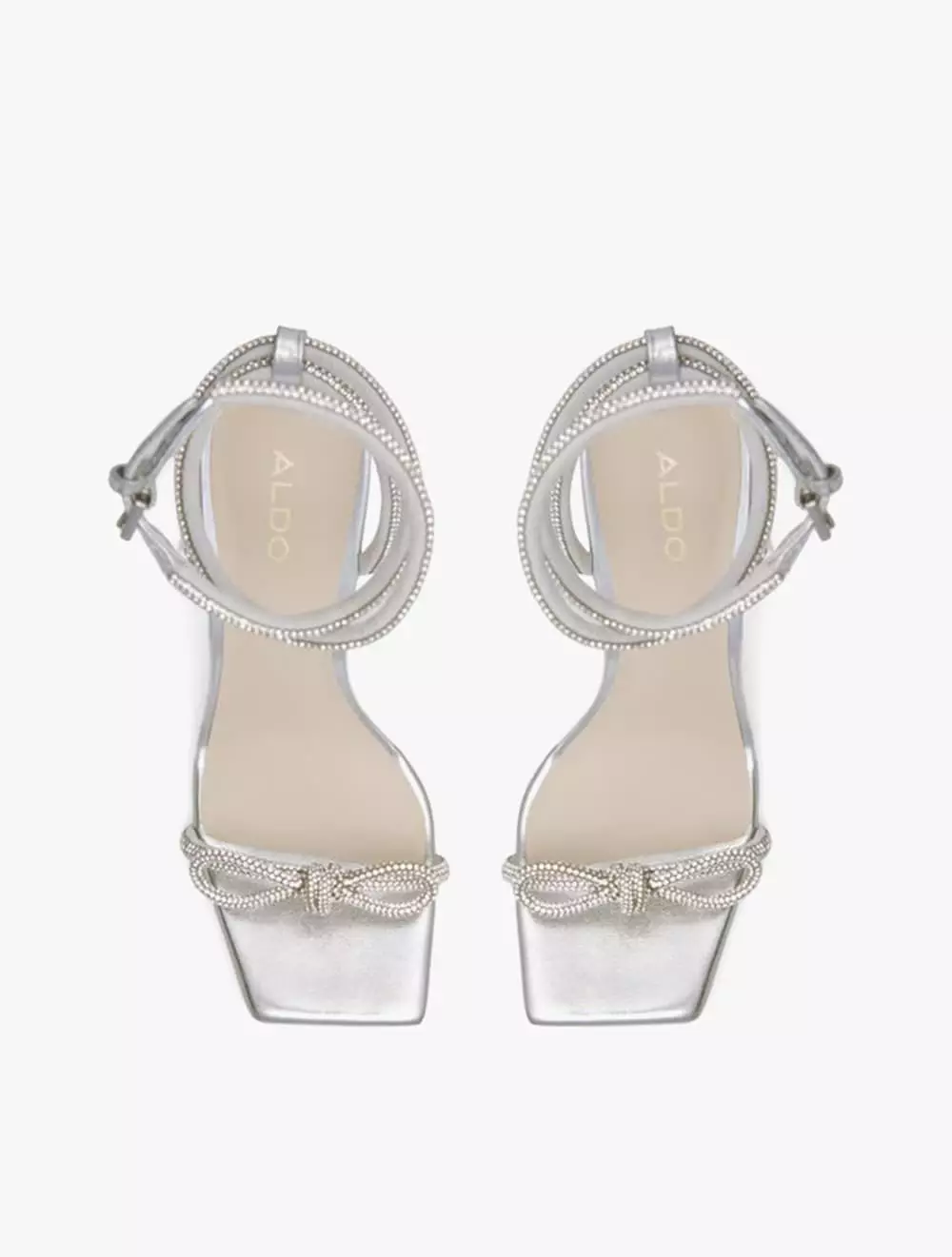 ALDO Barrona Women's Heeled Sandals - Silver