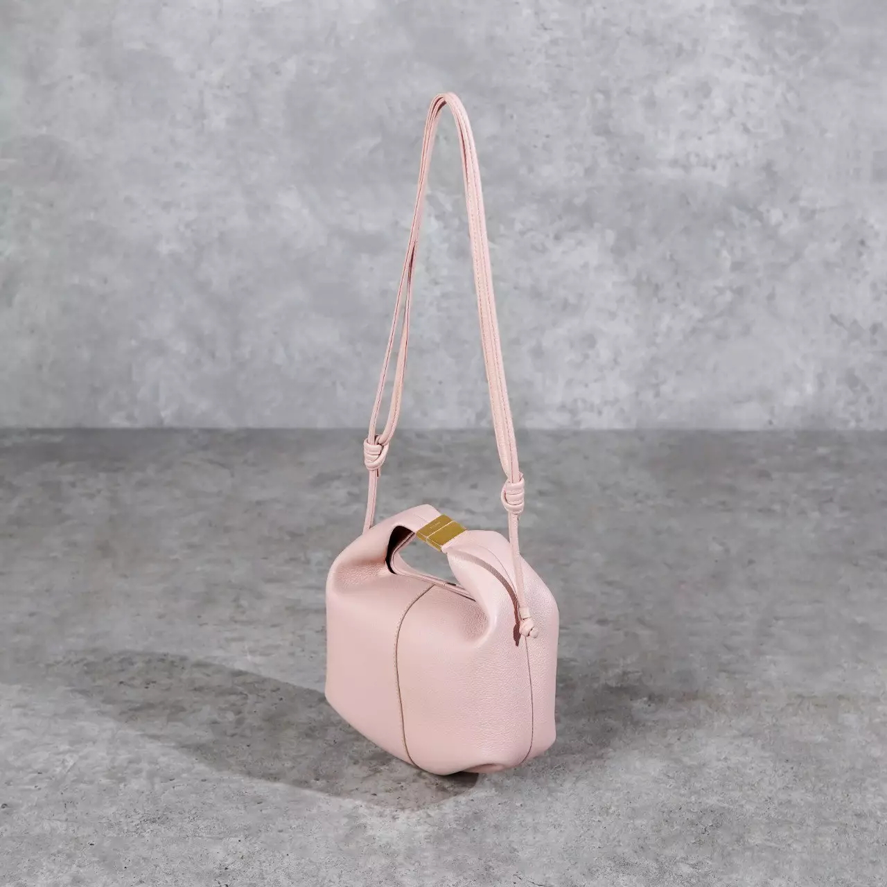 Tas POLENE BERI TEXTURE LEATHER BLUSH SHOULDER BAG 100% ORIGINAL