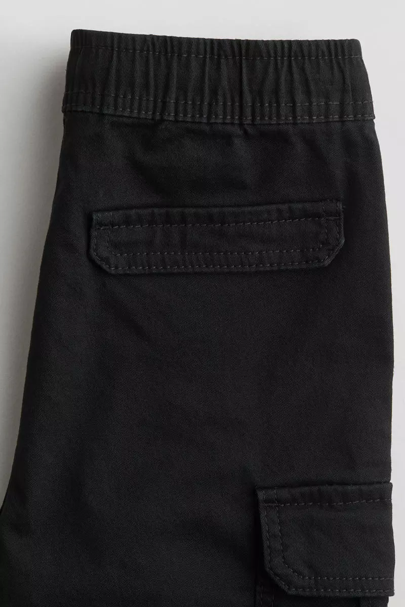 Cotton cargo joggers