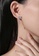 ZITIQUE silver Women's Diamond Embedded Bowknot Unsymmetrical Drop Earrings - Silver 39BC5ACAB550A4GS_3