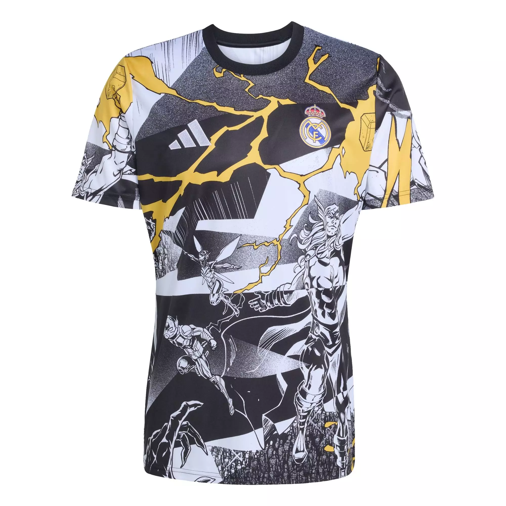 Buy ADIDAS Football Real Madrid Avengers 25/26 Pre-Match Jersey