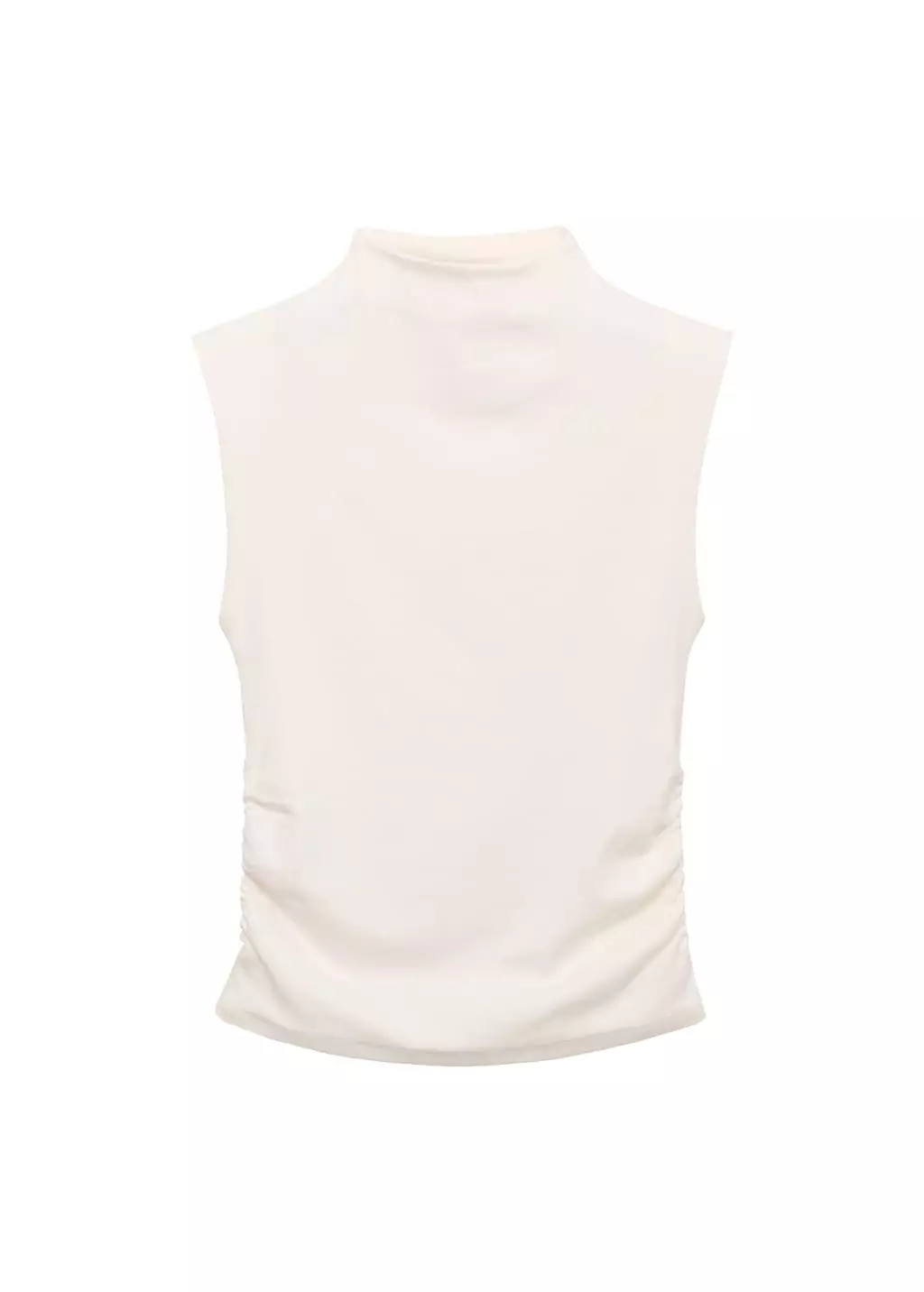 Atasan ketat berkerut