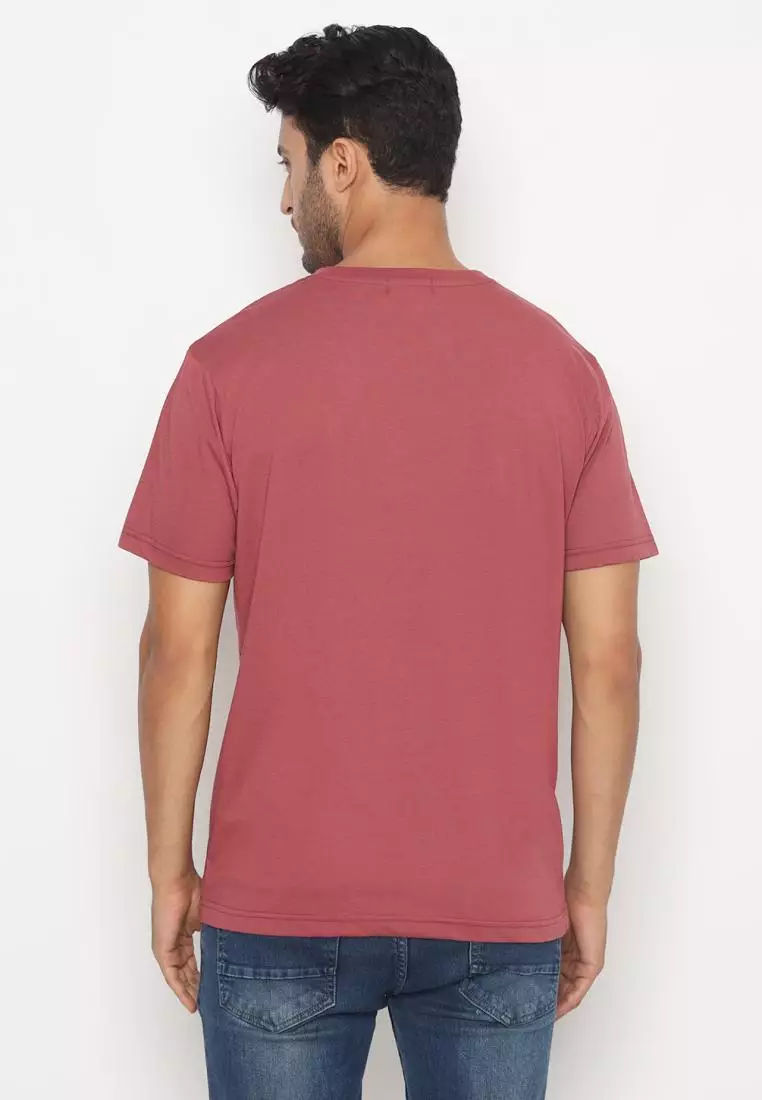 MATSUDA Kaos Polos Pocket T Shirt Cotton Chuo