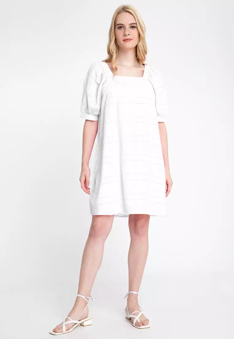 Cosette Eyelet Babydoll Dress