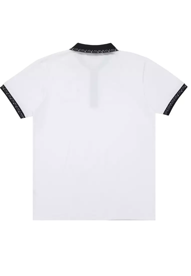 RBJ Polo Shirt Cotton Spandex Emboss Pria 255002