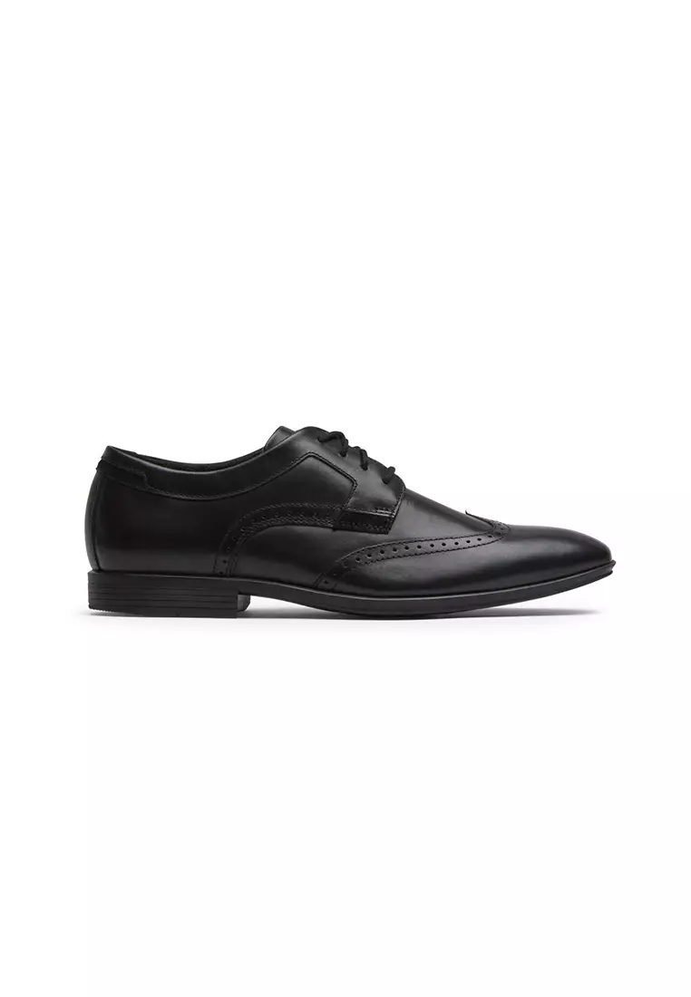 Rockport wingtip black shop