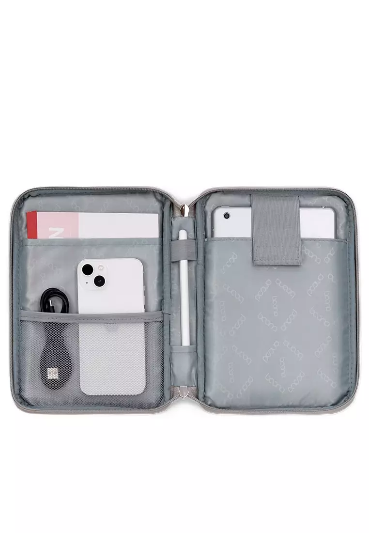 Boona Q015 14 Inch Laptop Gadget Bag Gray