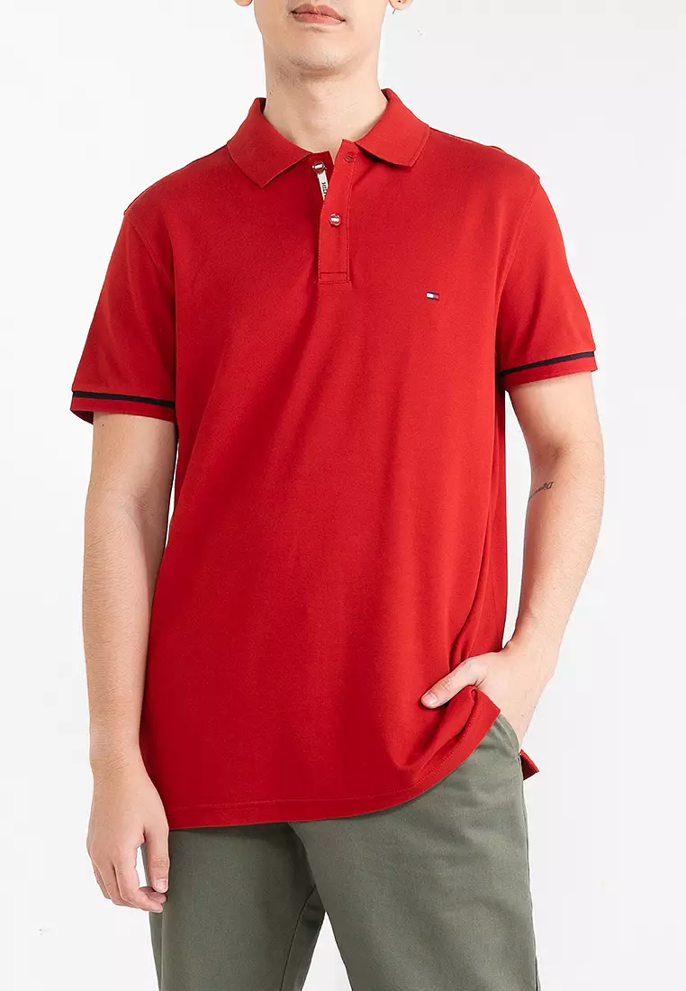 Under Placket Detail Polo Shirt
