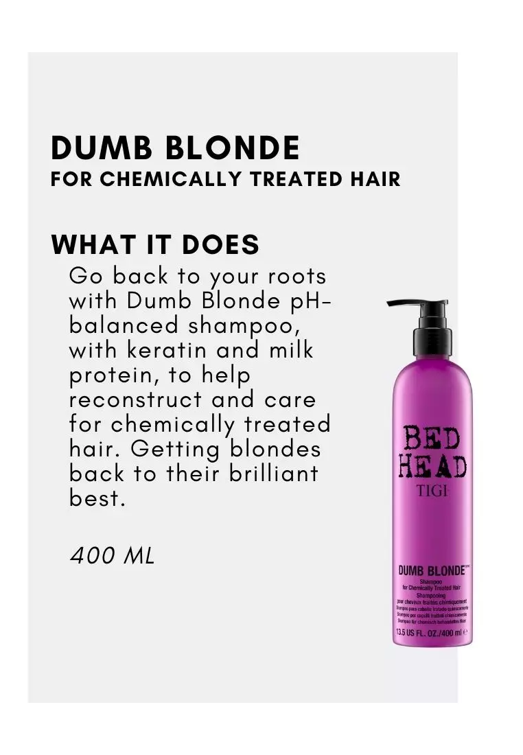 Bed head deals tigi dumb blonde