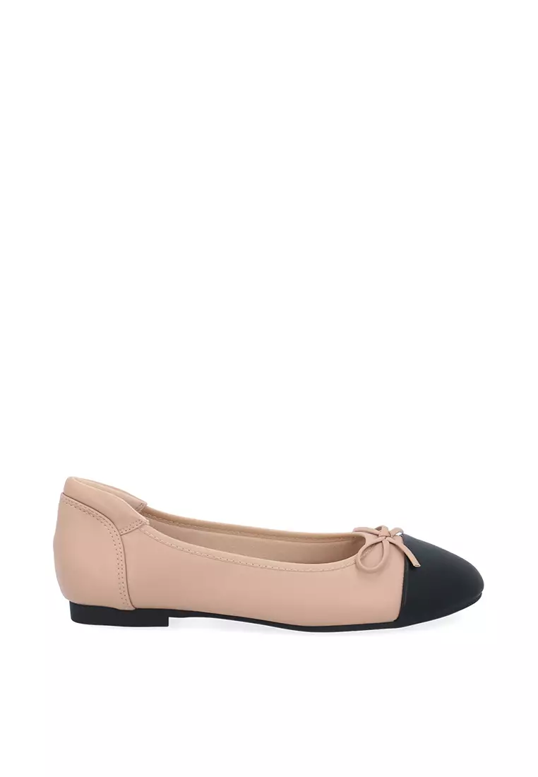 Carlo Rino Black Soft Step Ballerinas