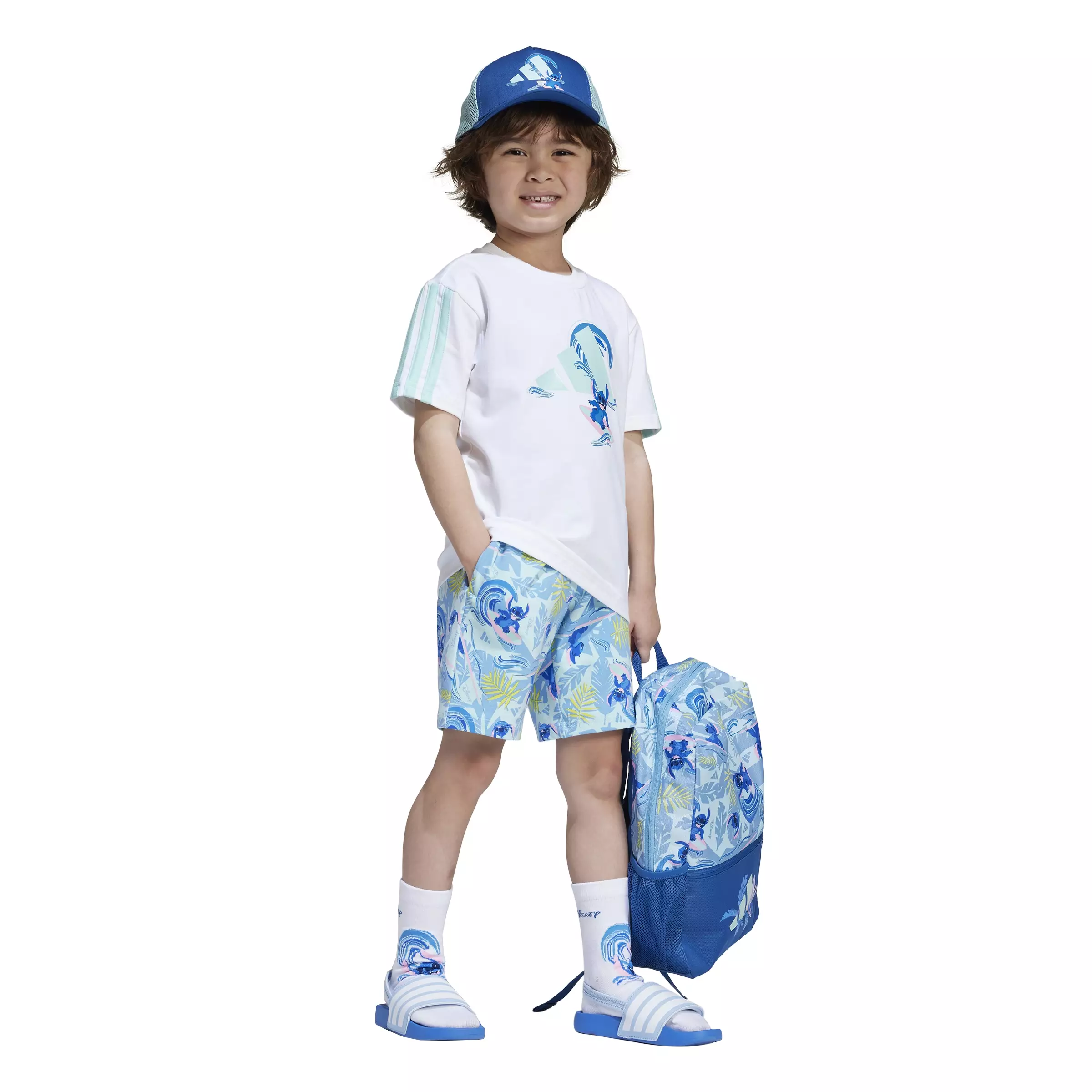 ADIDAS x Disney Lilo & Stitch Tee Set JF3659 - Set Baju Anak