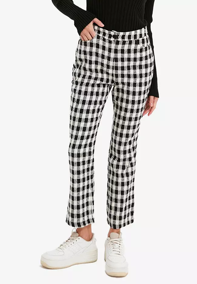 Buy Trendyol Checkered Pants 2024 Online
