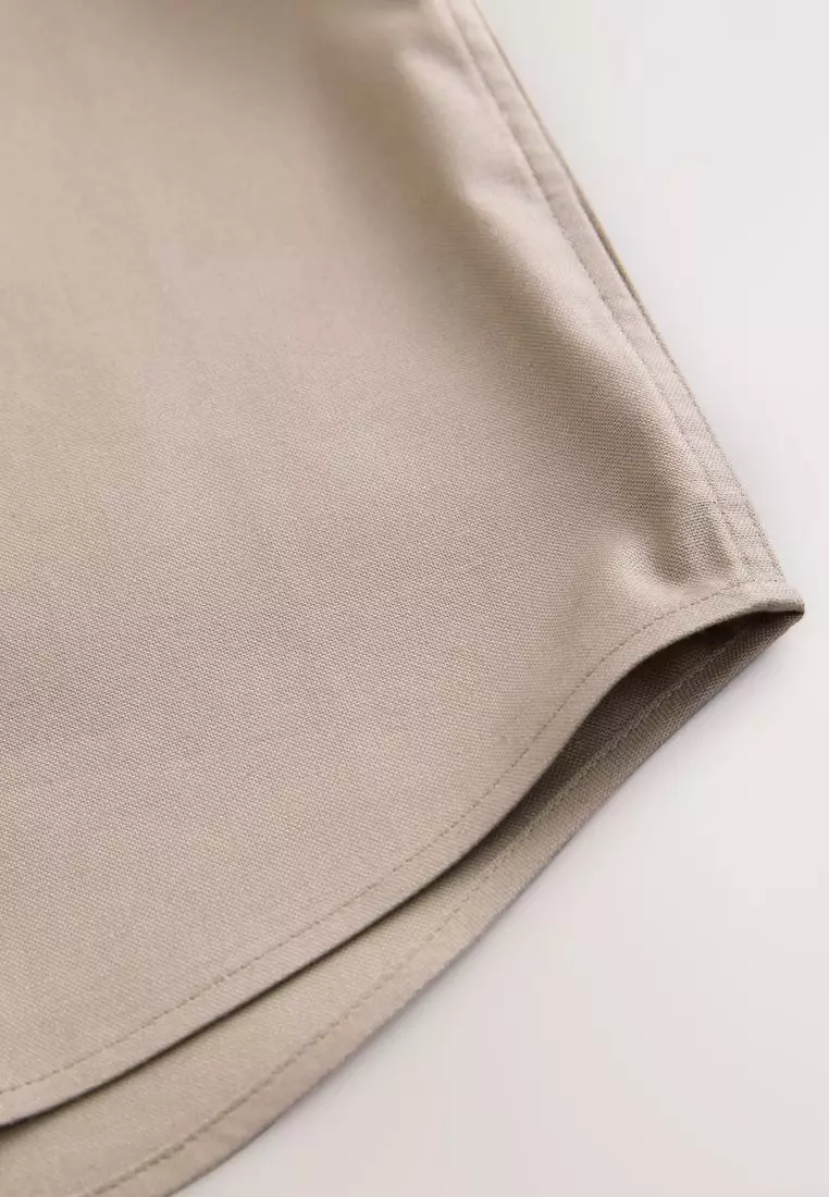 Short Sleeve Cotton Rich Oxford Shirt