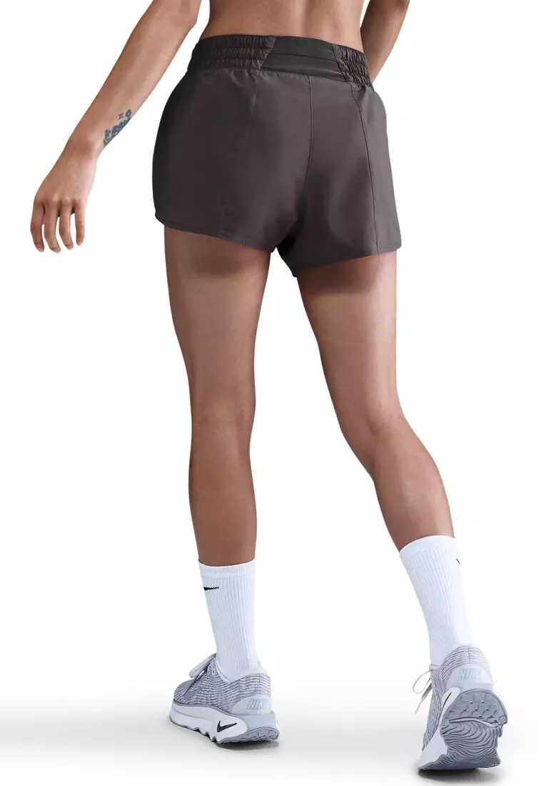 Dri-FIT One Women's Mid-Rise 3" Brief-Lined Shorts