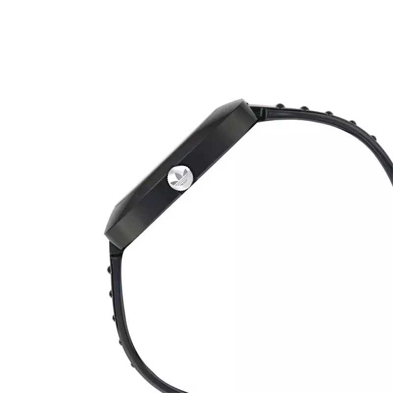 Jam Tangan Unisex Adidas Retro Wave AOSY24531 Black Dial Black Resin Strap