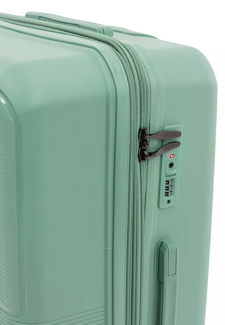 TVL-61000L-LightGreen Anti-Theft Luggage