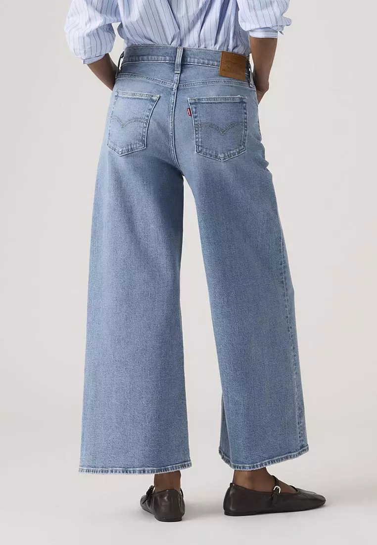 Levi's® Women's 728 High-Rise Wide-Leg Ankle Jeans