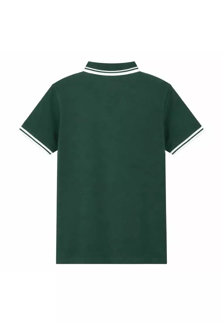 Men's Cotton Lycra Short Sleeve Slim Polo 01015018