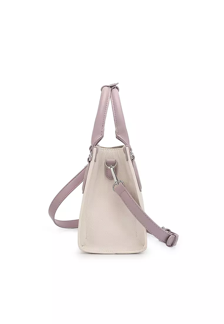 Women's Top Handle Bag / Sling Bag / Crossbody Bag - Purple